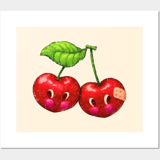 Vintage Cherries Posters and Art